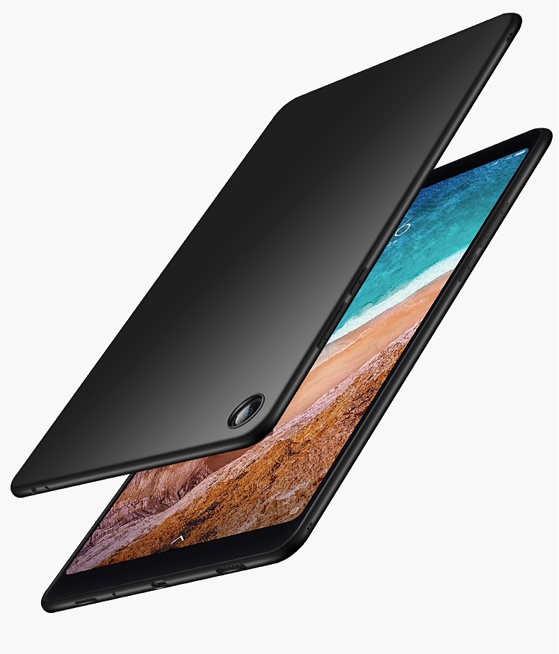 

Накладка MyPads для Xiaomi Mi Pad 4 черная, Soft Touch
