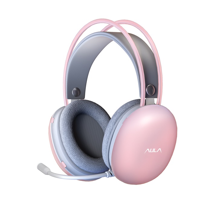 Наушники для компьютера AULA S505 Pink