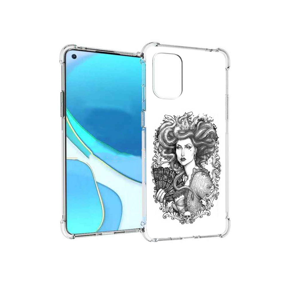 

Чехол MyPads Tocco для OnePlus 8T медуза черно белый (PT155529.137.472), Tocco