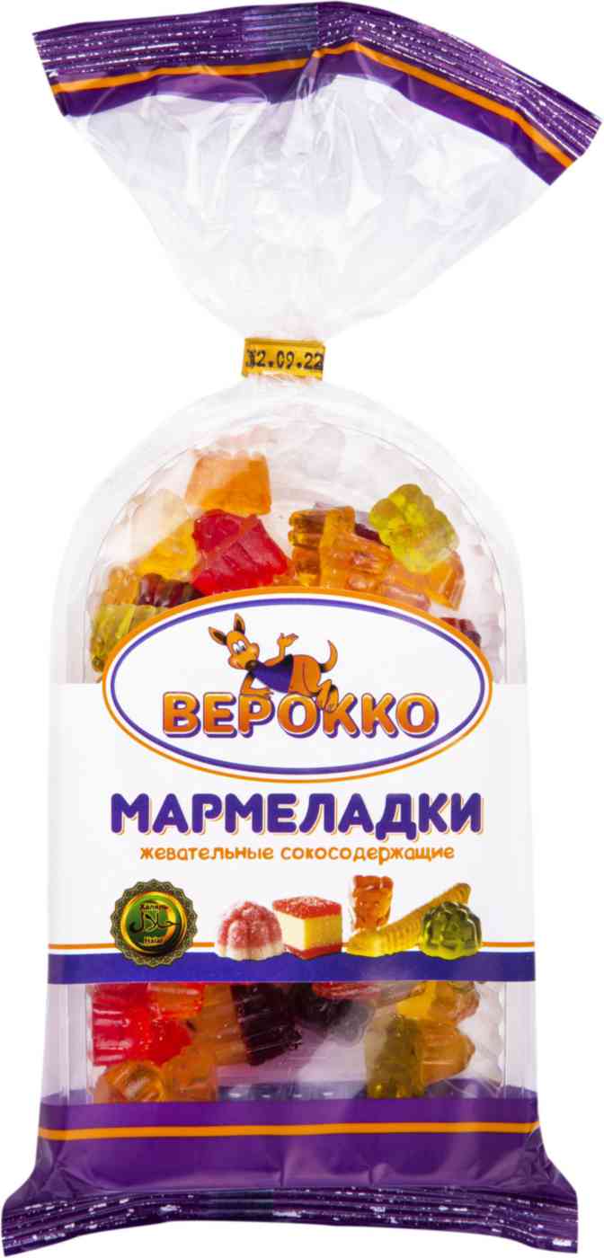 

Мармелад Верокко Мишки жевательный 175 г