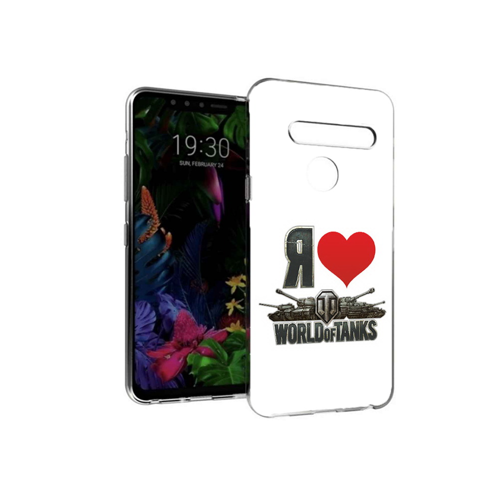

Чехол MyPads Tocco для LG G8 я люблю ворлд оф танк (PT135945.76.702), Tocco