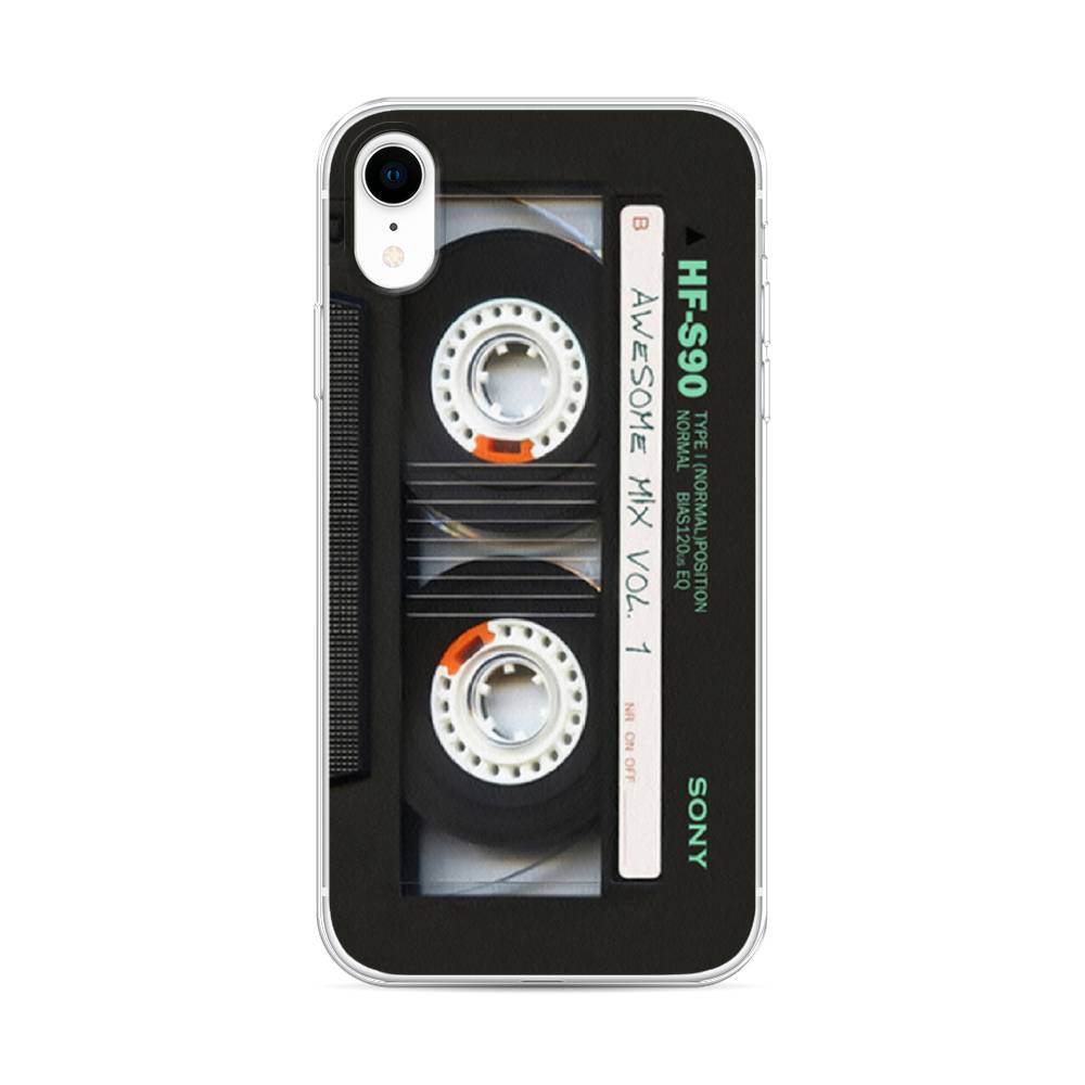 

Чехол Awog на Apple iPhone XR (10R) / Айфон XR (10R) "Кассета", Разноцветный, 12050-10