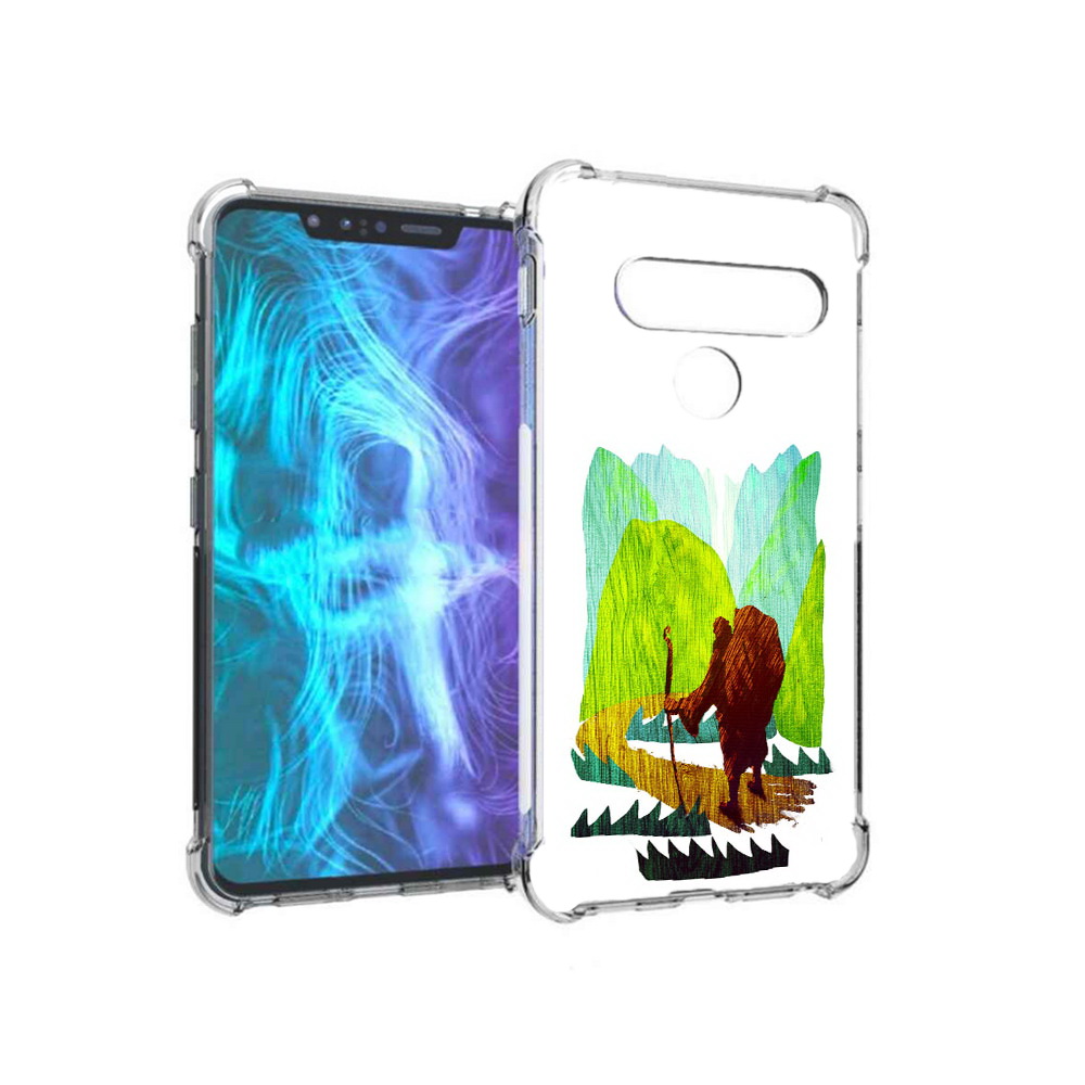 

Чехол MyPads Tocco для LG G8 Лесная тропа (PT135945.77.106), Tocco