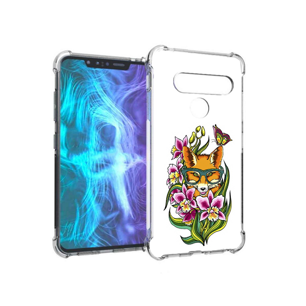 

Чехол MyPads Tocco для LG G8 Лиса в цветах (PT135945.77.108), Tocco