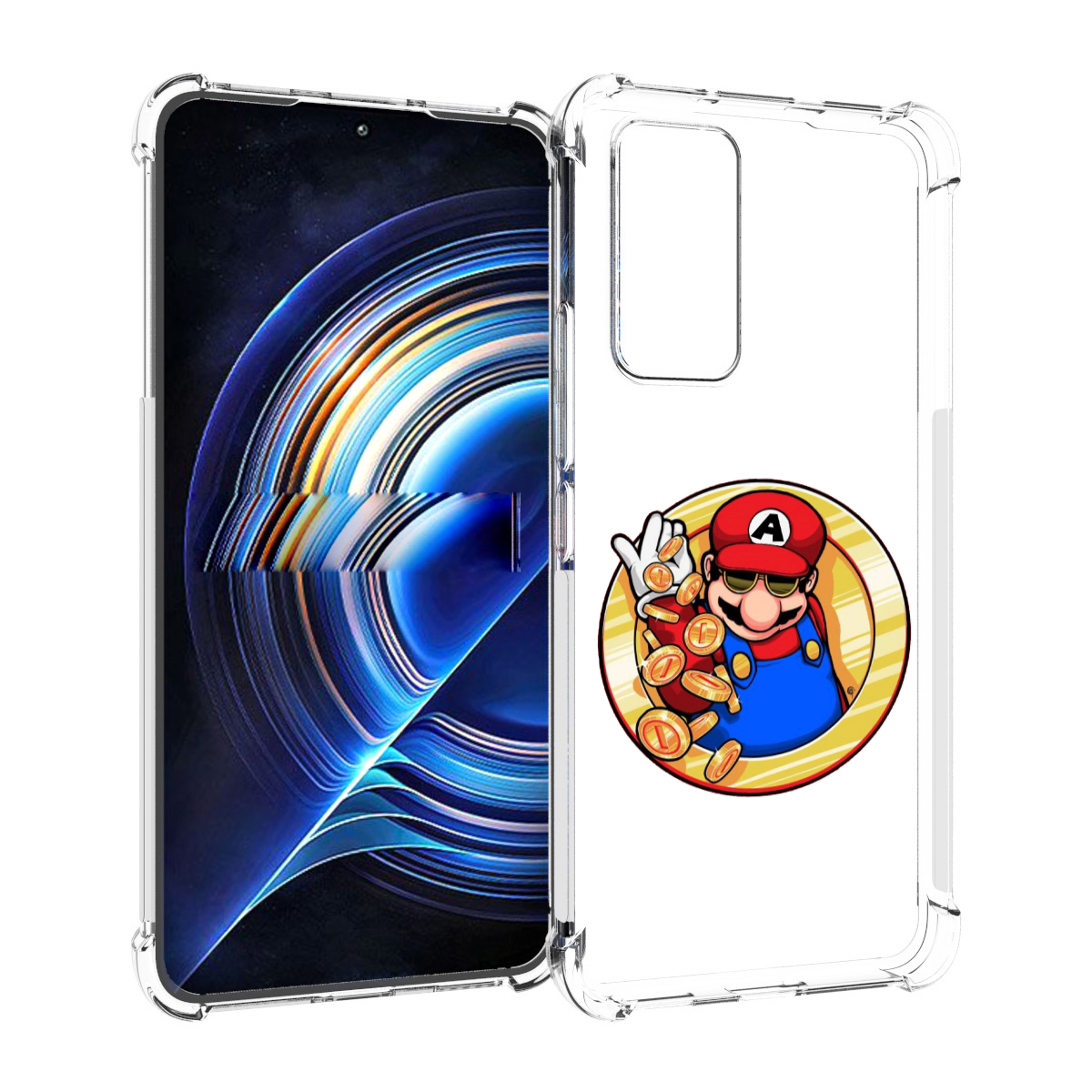 

Чехол MyPads богатый марио для Tecno Camon 19 Neo, Прозрачный, Tocco