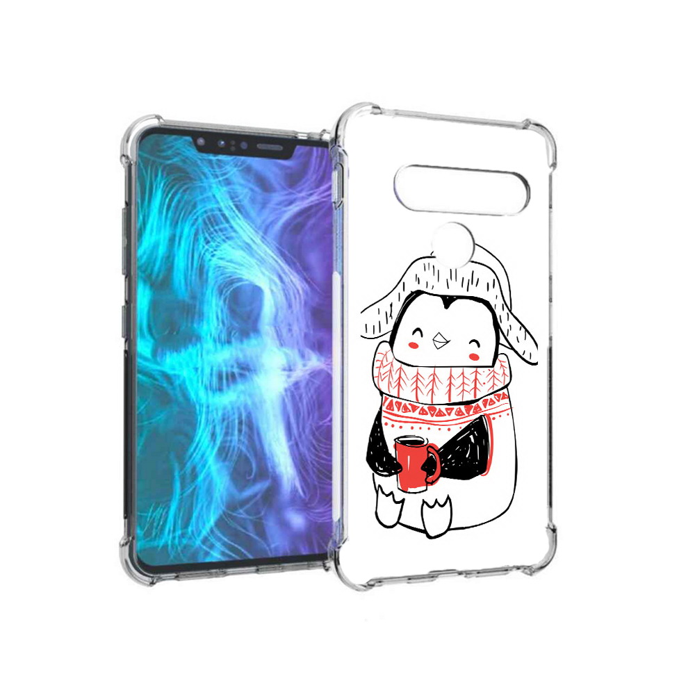 

Чехол MyPads Tocco для LG G8 Милый пингвин (PT135945.77.115), Tocco