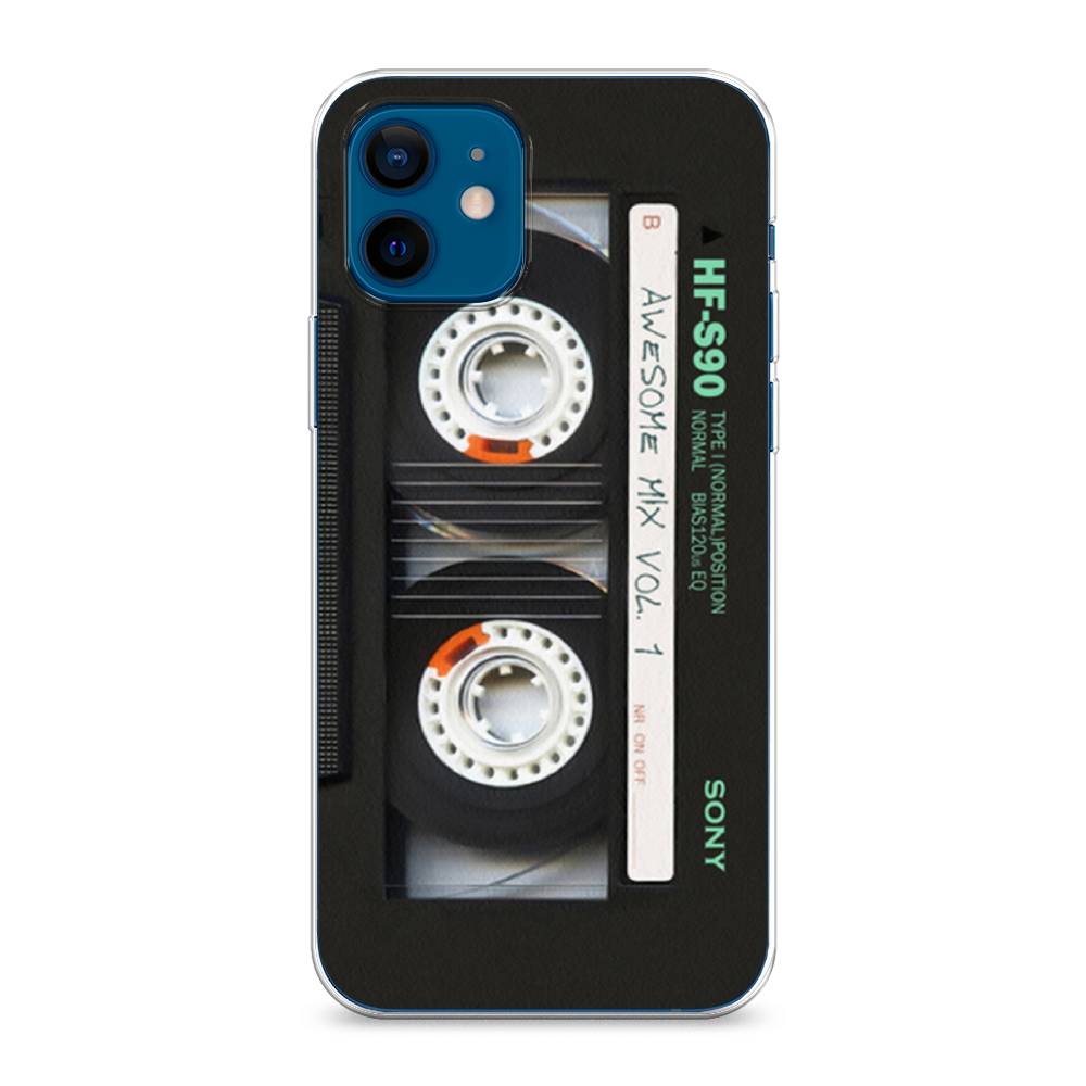 

Чехол Awog на Apple iPhone 12 mini / Айфон 12 mini "Кассета", Разноцветный, 12650-10