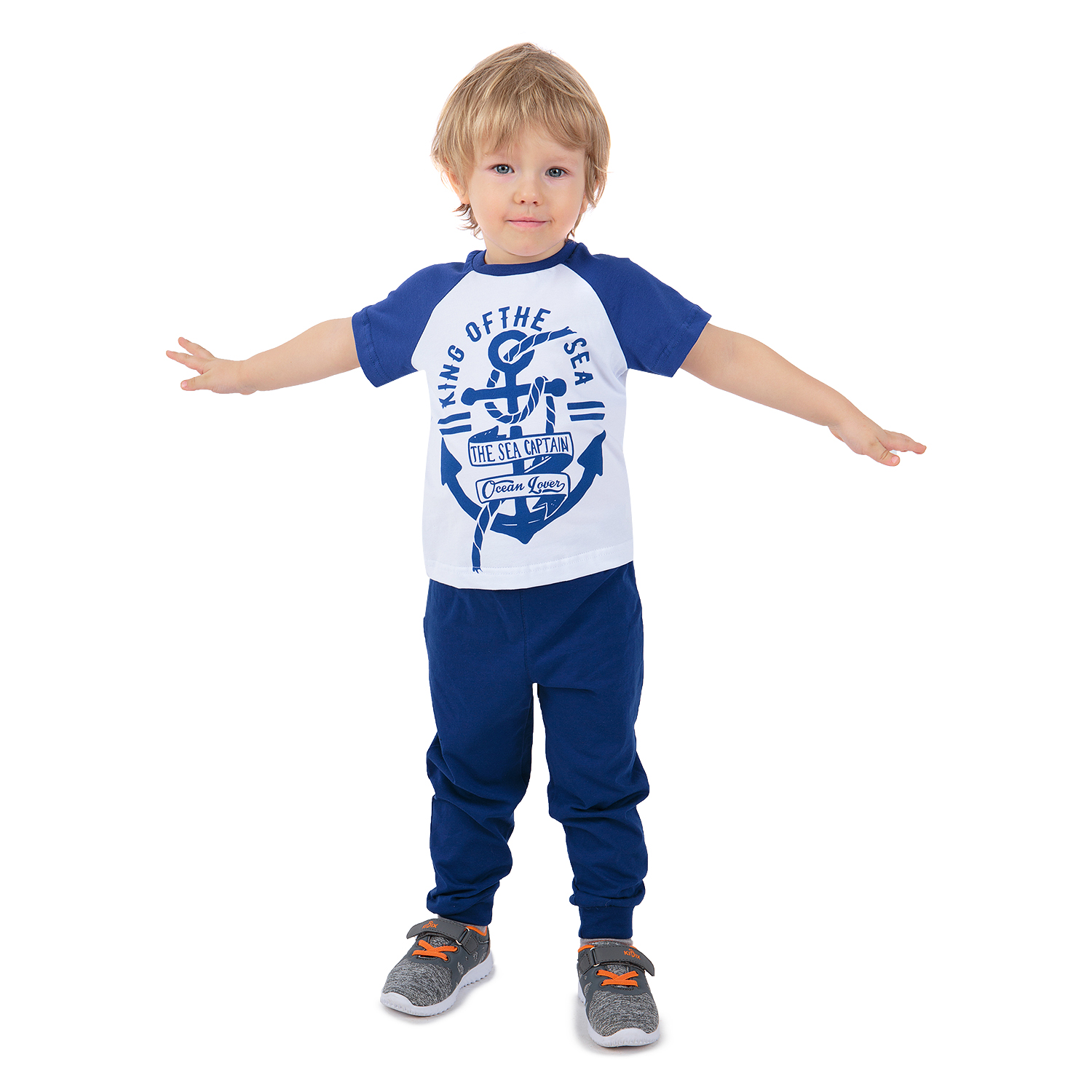 

Футболка Leader Kids Морской фрегат белый р.116, GL001121886