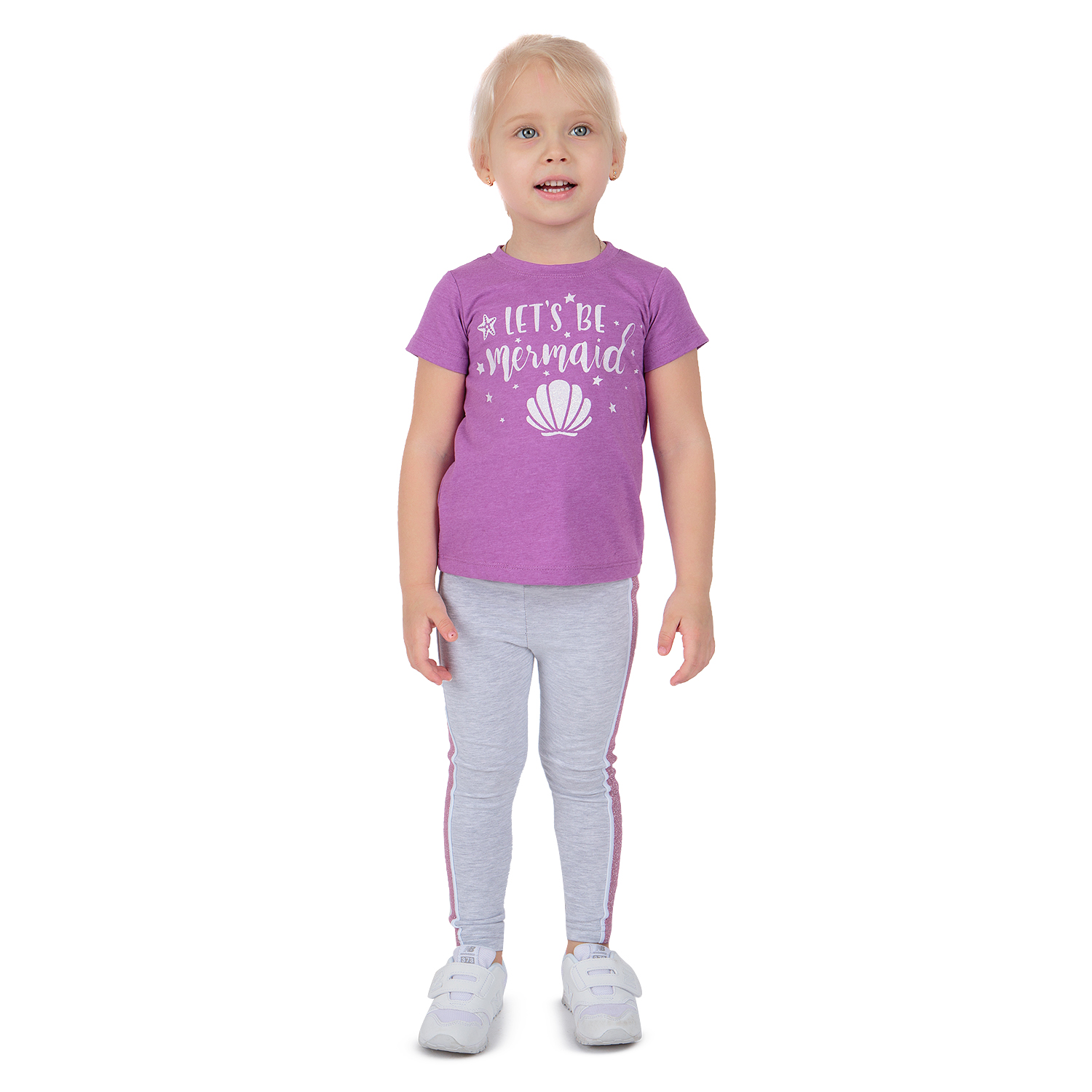 

Футболка Leader Kids Русалочка розовый р.104, GL001128061