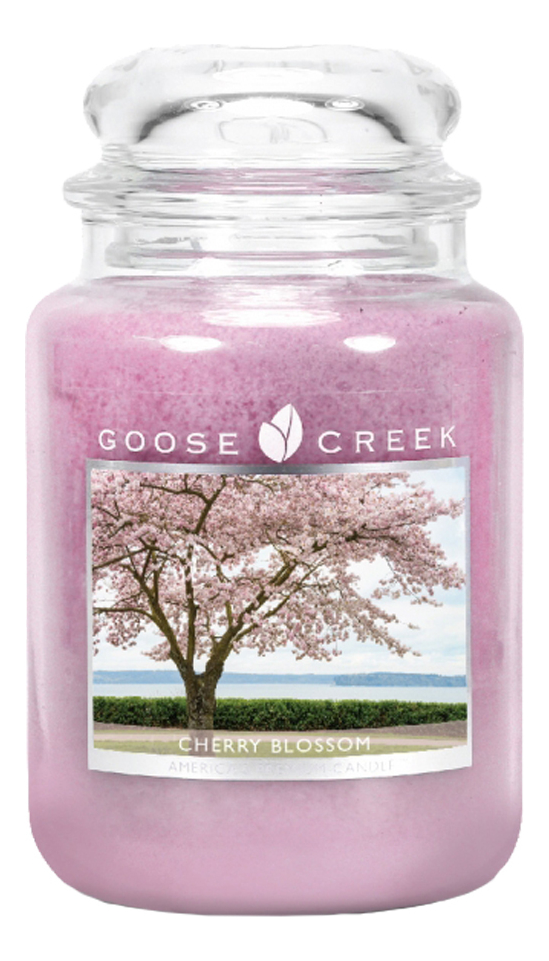 фото Ароматическая свеча goose creek cherry blossom (вишня в цвету) свеча 680г