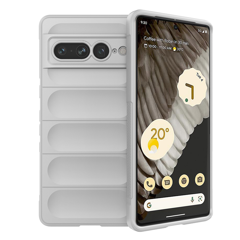

Противоударный чехол Flexible Case для Google Pixel 7 Pro ,белый, 366097772