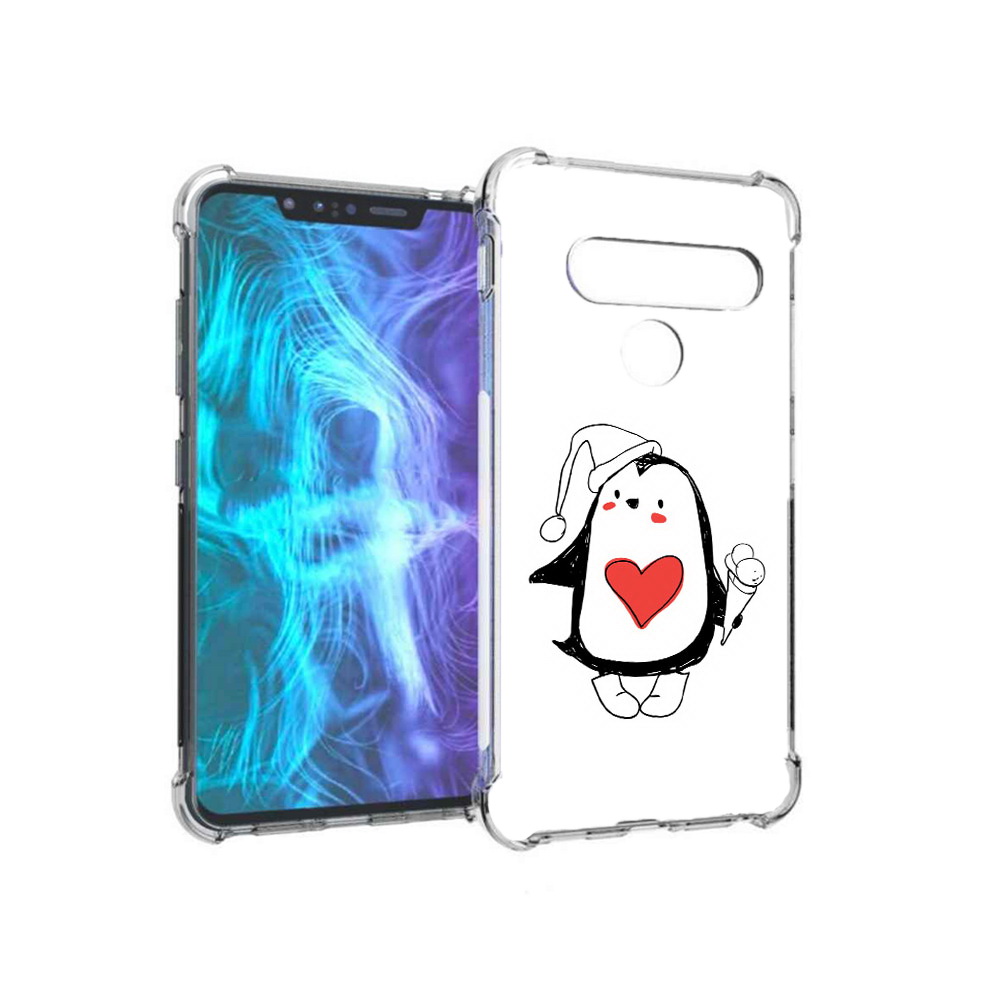 

Чехол MyPads Tocco для LG G8 Пингвин с мороженым (PT135945.77.135), Tocco