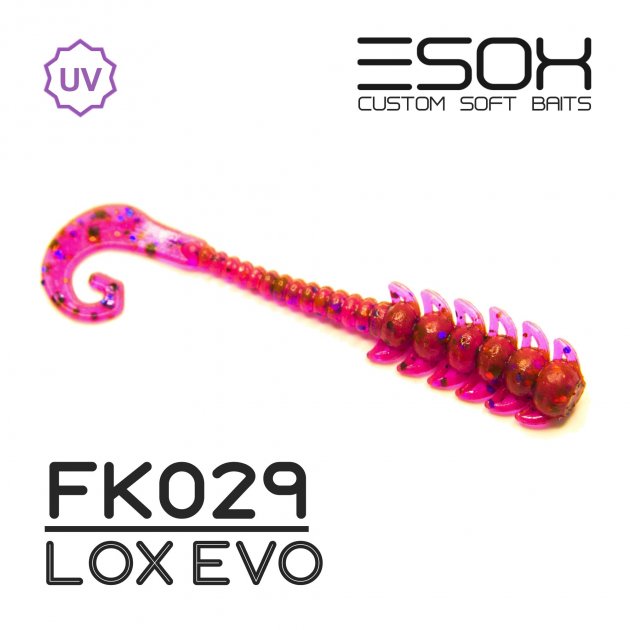 

Твистер Esox FIBRO TAIL 50 мм. FK029 уп.=10 шт., Оранжевый;розовый