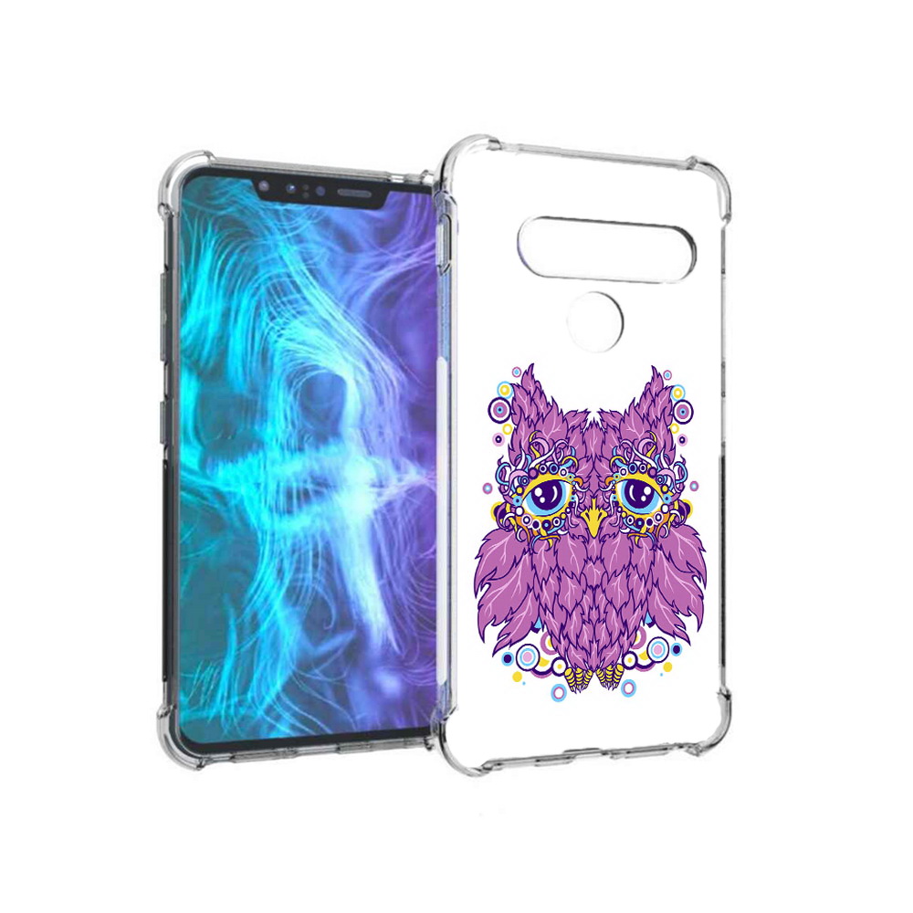 

Чехол MyPads Tocco для LG G8 Розовая сова (PT135945.77.147), Tocco