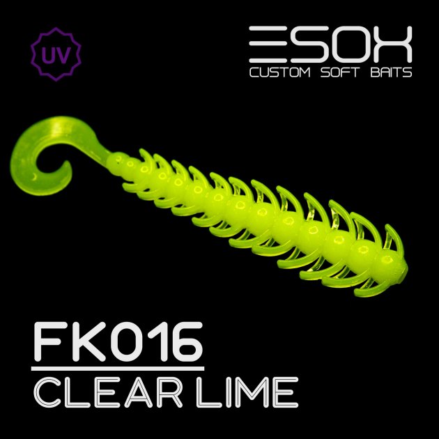

Твистер Esox TWIGSY 81 мм. FK016 уп.=7 шт., Зеленый