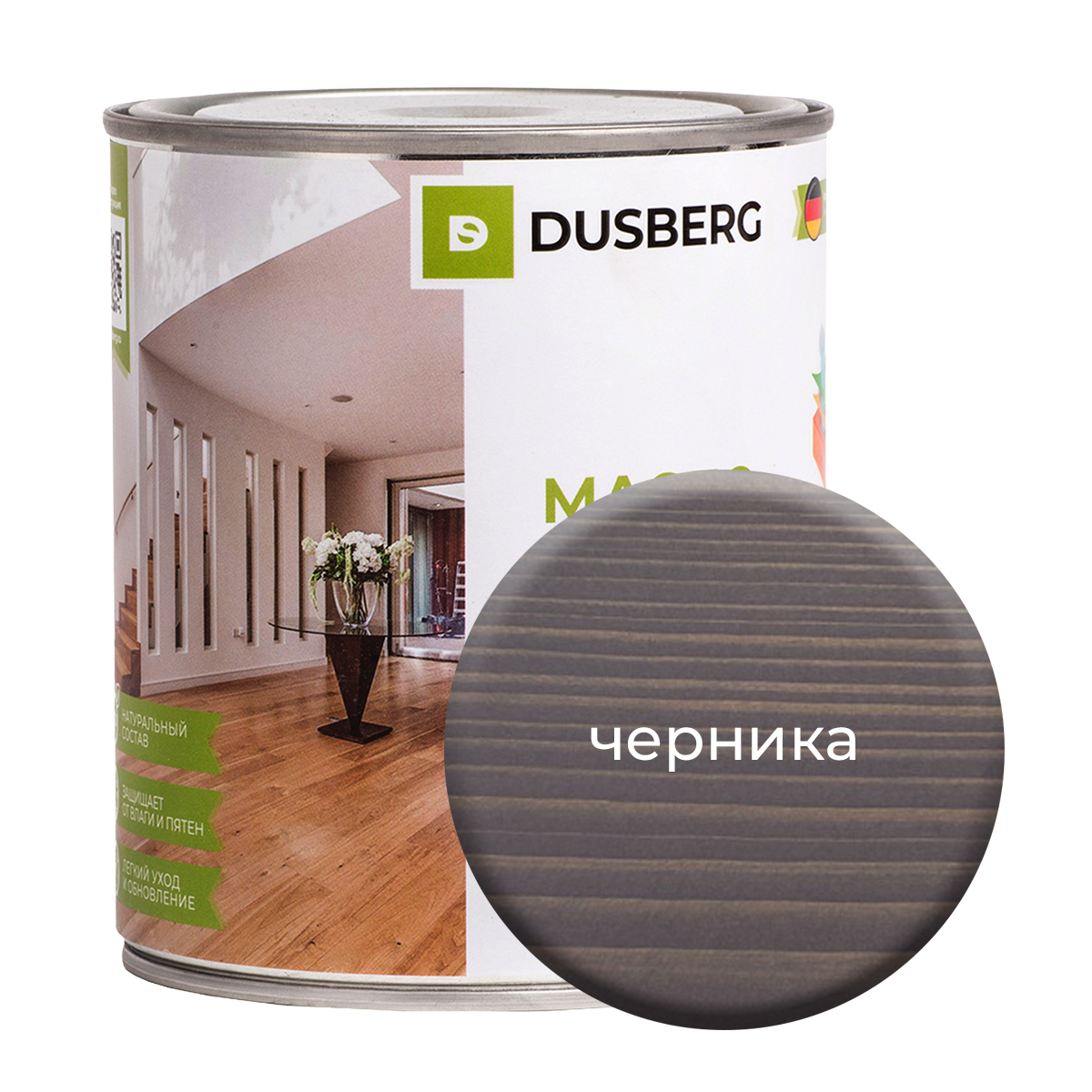 Масло Dusberg для стен на бесцветной основе, 750 мл Черника черника всегда пожалуйста замороженная 300 гр
