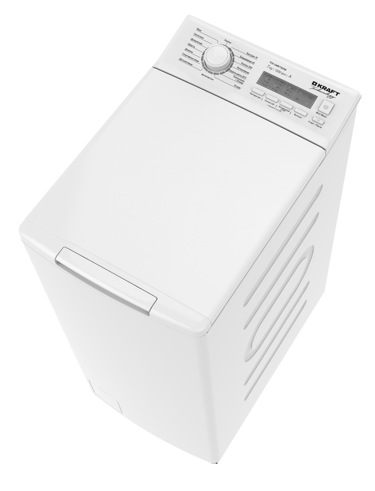 Стиральная машина KRAFT TCH-UME7303W белый стиральная машина kraft kf en 7104 белый