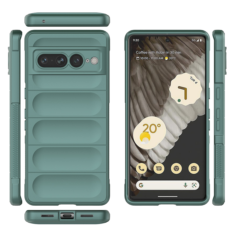 

Противоударный чехол Flexible Case для Google Pixel 7 Pro ,зеленый, 366097772