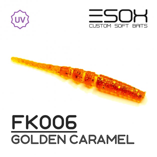 

Червь силиконовый Esox IVASTICK 40 мм. FK006 уп.=12 шт., Оранжевый