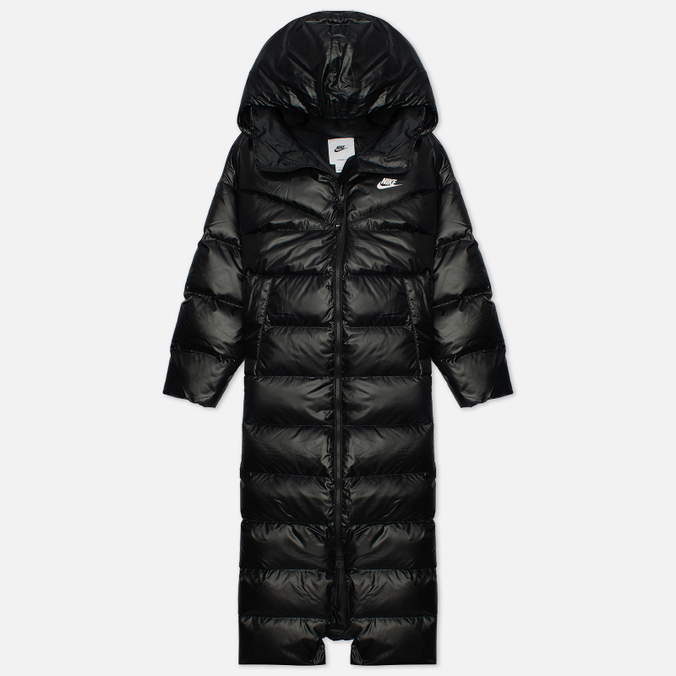 

Пуховик женский Nike DH4081-010 черный S, DH4081-010
