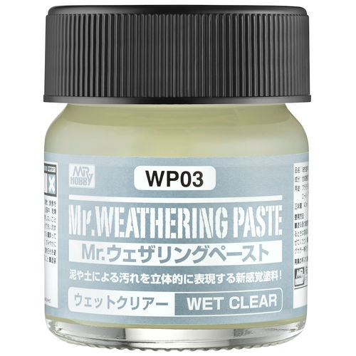 Имитация влажного покрытия Gunze Sangyo  MR.WEATHERING Paste - Wet Clear WP03