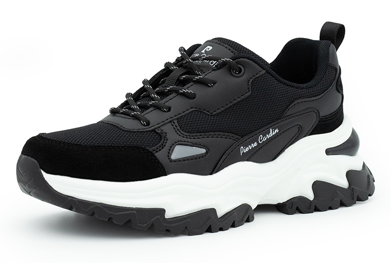 

Кроссовки женские Pierre Cardin K2574-105B черные 37 RU, Черный, K2574-105B