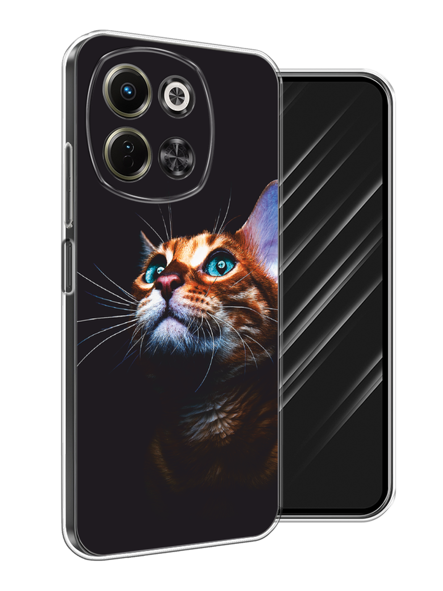 

Чехол Awog на Tecno Spark 30 5G "Мечтательный кот", Коричневый, 309750-1