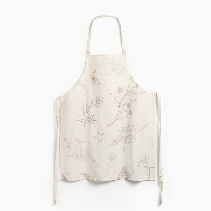 

Фартук Этель "Flower herbarium" 60х70 см, 100% хл, репс 210г/м2, Бежевый