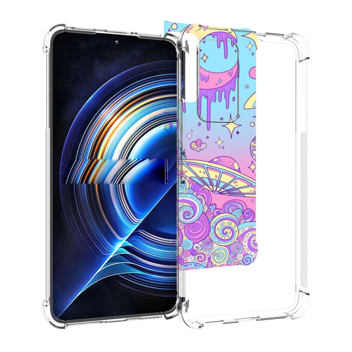 

Чехол MyPads ванильные планеты для Tecno Camon 19 Neo, Прозрачный, Tocco
