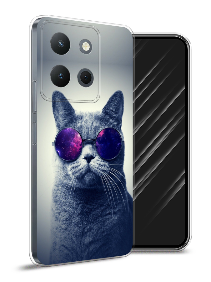 

Чехол Awog на Vivo Y36 4G "Космический кот", Бордовый, 269250-1