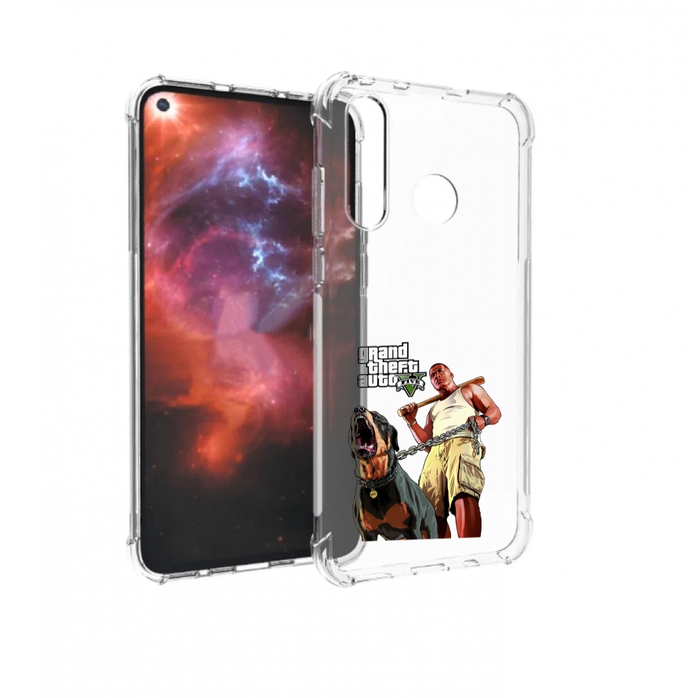 

Чехол бампер MyPads GTA грозная собака для Huawei Nova 4 противо, Прозрачный, Tocco