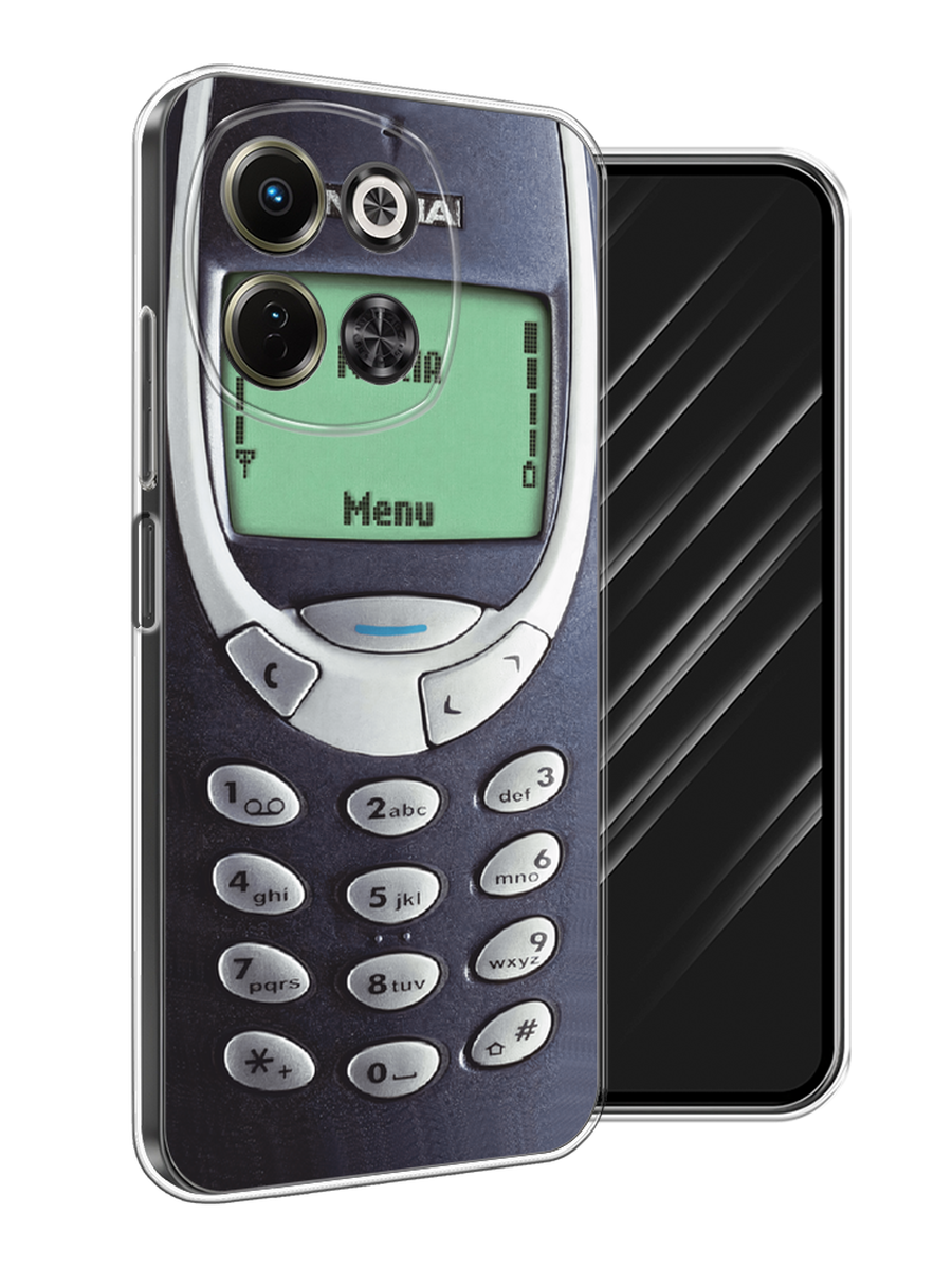 

Чехол Awog на Tecno Spark 30 5G "Нокия", Зеленый;серый;черный, 309750-1