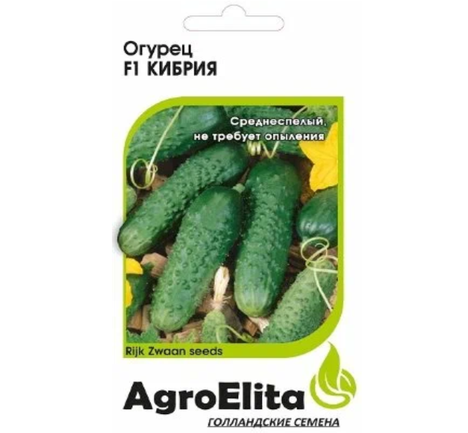 

Огурцы Кибрия F1 5шт. Rijk Zwaan (АЭ)