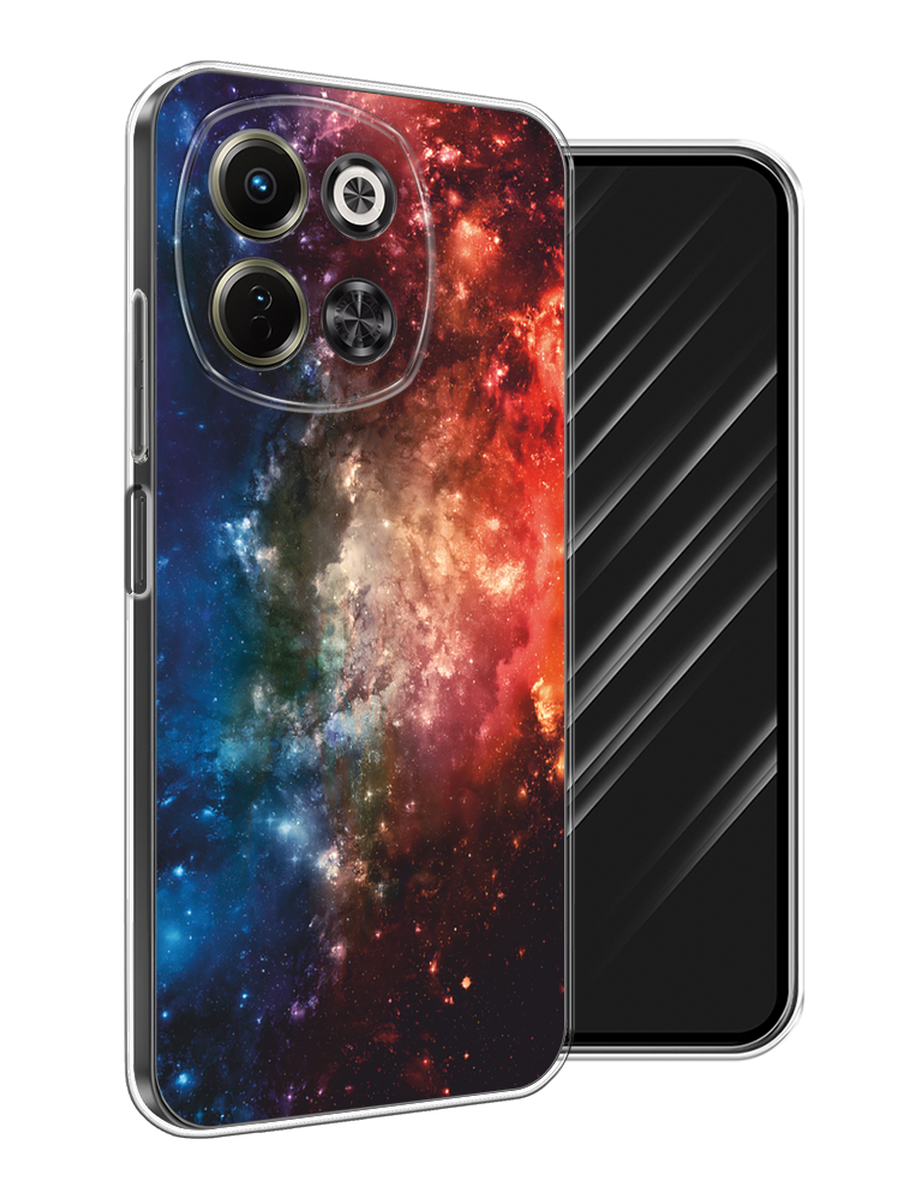 

Чехол Awog на Tecno Spark 30 5G "Космос", Синий;бежевый;красный, 309750-1