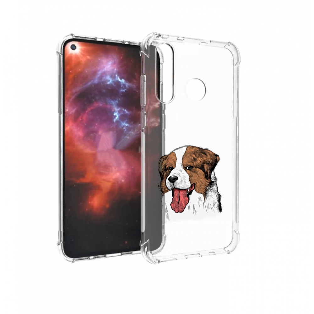 

Чехол бампер MyPads бетховен для Huawei Nova 4 противоударный, Прозрачный, Tocco