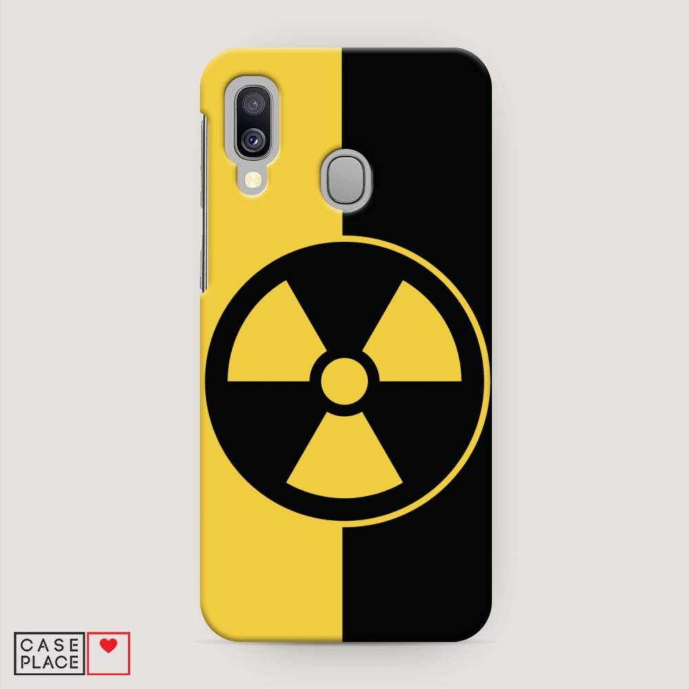 

Пластиковый чехол "Эмблема черно-желтая" на Samsung Galaxy A40