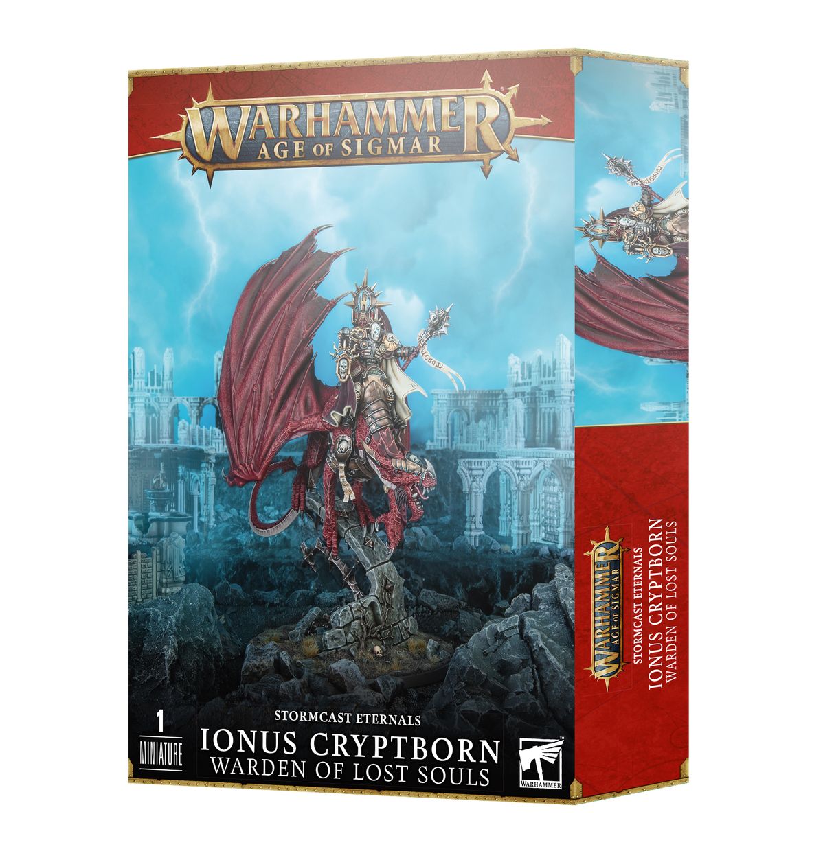 

Миниатюры для игры Games Workshop Warhammer Age of Sigmar: Ionus Cryptborn 96-61, Stormcast Eternals - Ionus Cryptborn