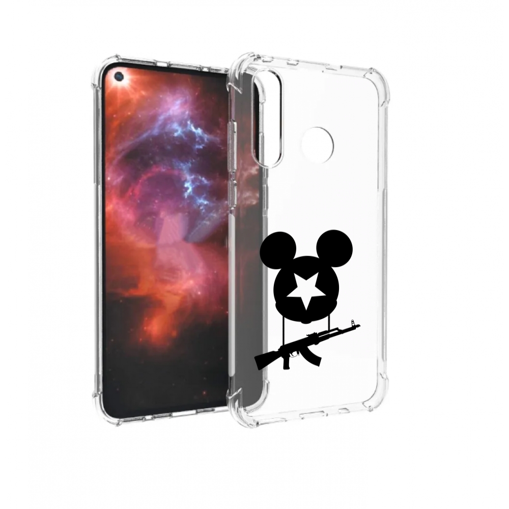 Чехол бампер MyPads АК Микки для Huawei Nova 4 противоударный