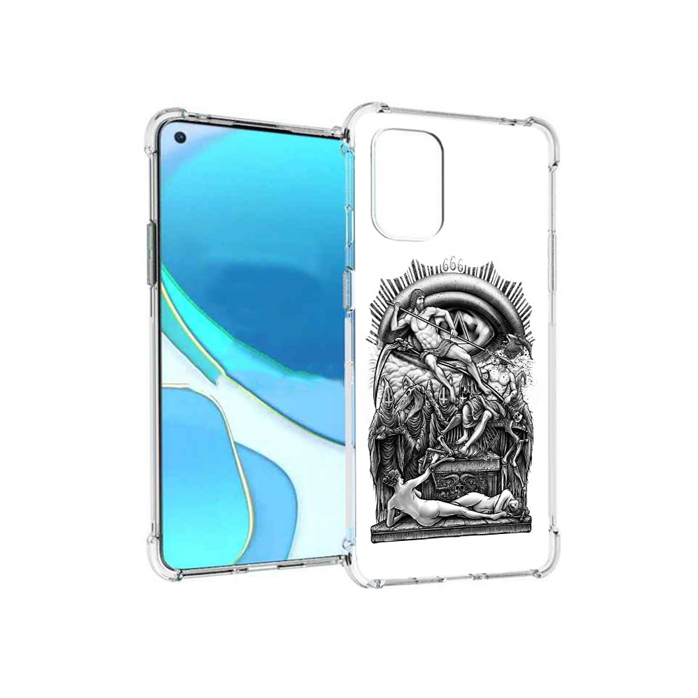 

Чехол MyPads Tocco для OnePlus 8T оракул черно белый (PT155529.137.528), Tocco