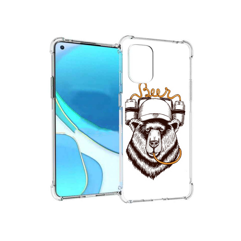 

Чехол MyPads Tocco для OnePlus 8T пивной медведь (PT155529.137.538), Tocco