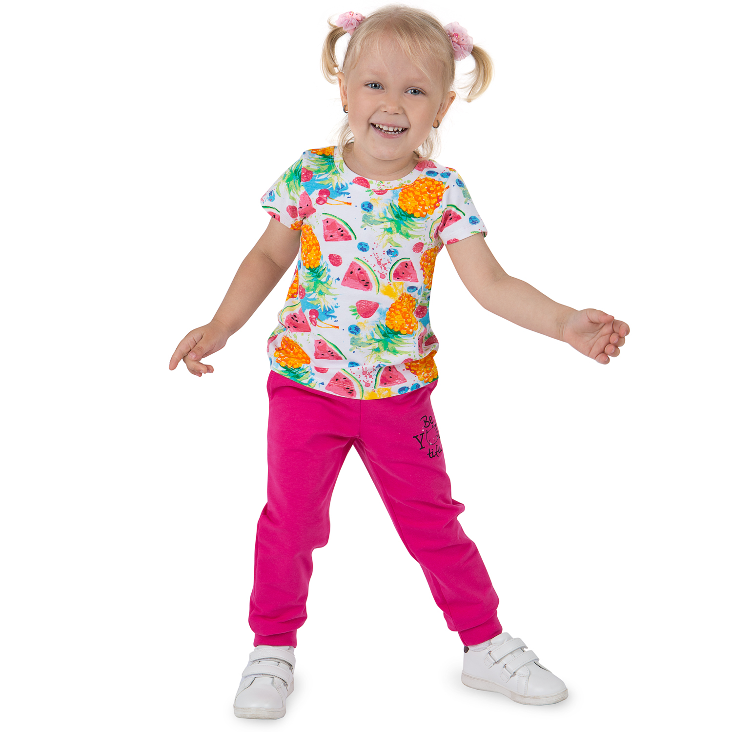 

Футболка Leader Kids белый р.110, GL001126801