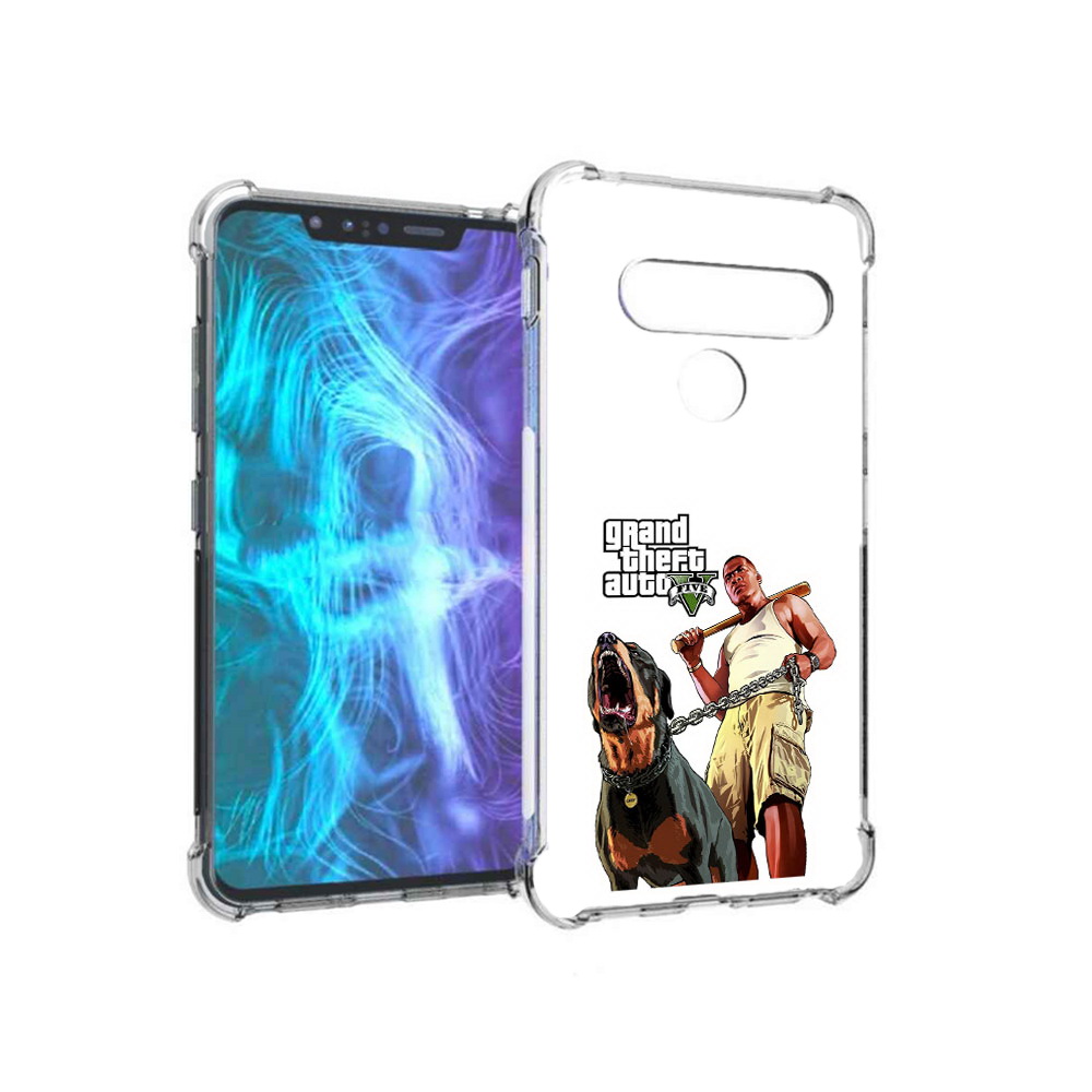 

Чехол MyPads Tocco для LG G8 GTA грозная собака (PT135945.77.18), Tocco
