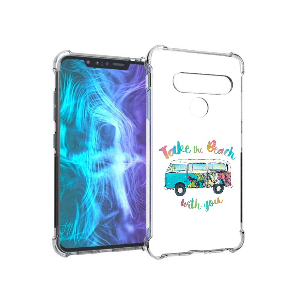 

Чехол MyPads Tocco для LG G8 Хиппи автобус (PT135945.77.190), Tocco