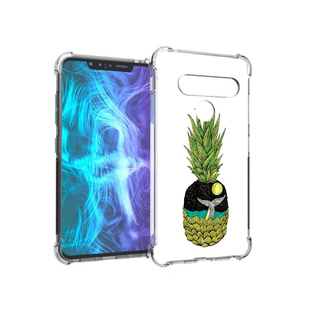 

Чехол MyPads Tocco для LG G8 ананас с китом (PT135945.77.220), Tocco