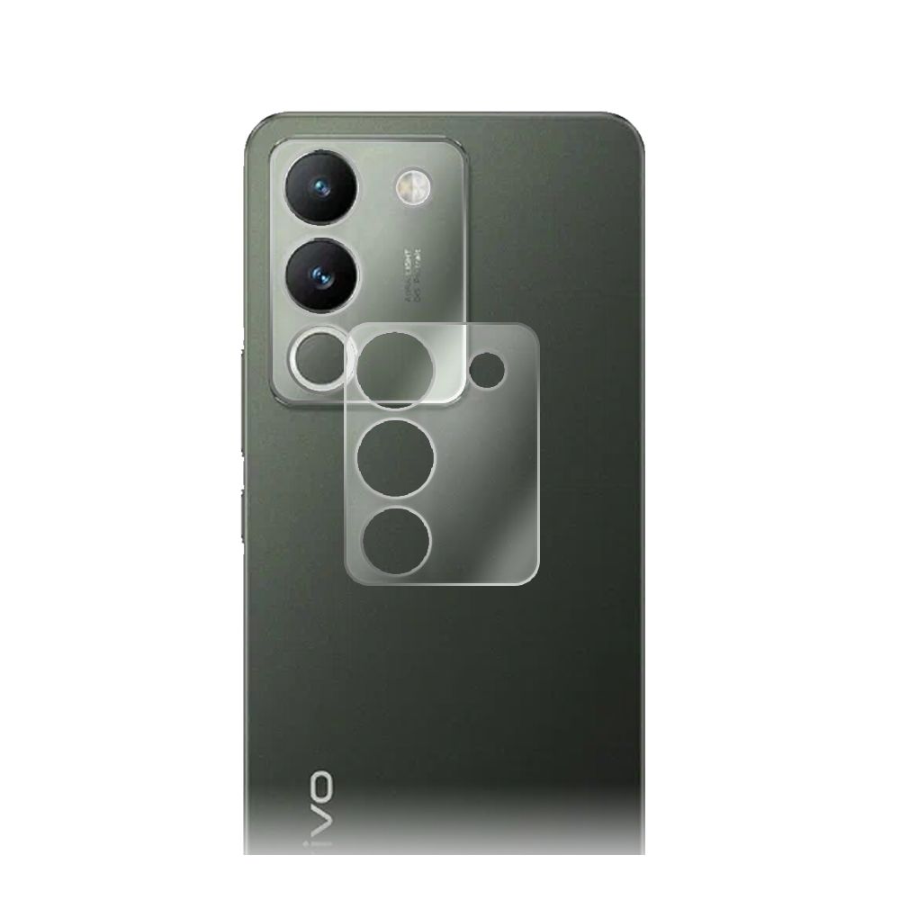 Стекло защитное гибридное Krutoff для камеры Vivo V29e (2шт.)