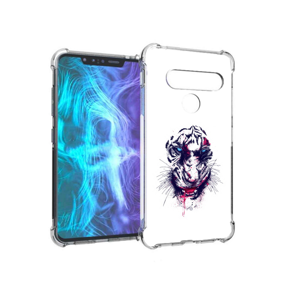 

Чехол MyPads Tocco для LG G8 безумный тигр (PT135945.77.228), Tocco