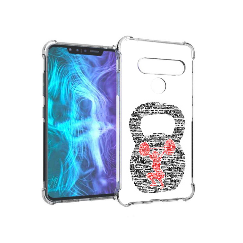 

Чехол MyPads Tocco для LG G8 бодибилдинг гиря из слов (PT135945.77.232), Tocco
