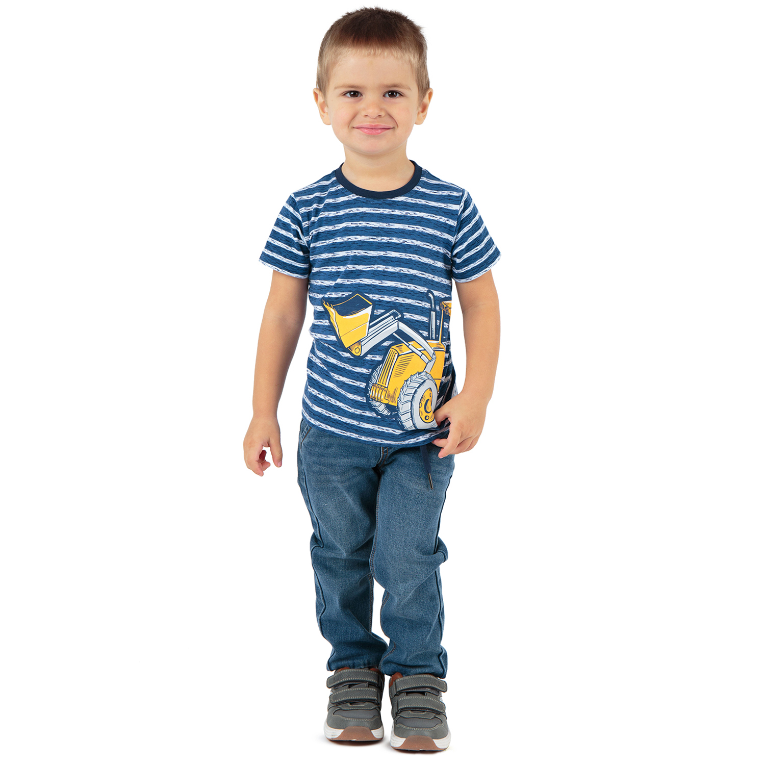 

Футболка Leader Kids Автолюбитель синий р.98, GL001186795