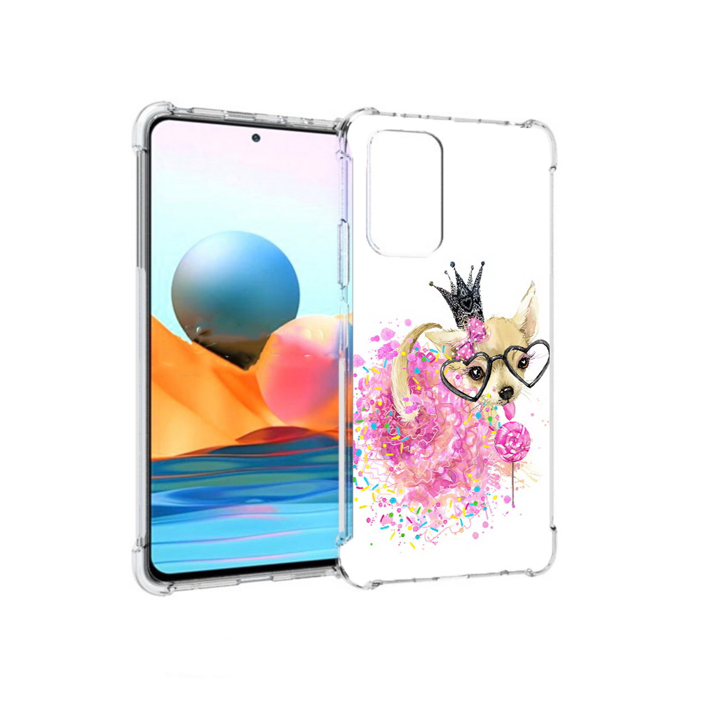 Чехол MyPads Tocco для Xiaomi Redmi Note 10 Pro сладкая принцесса (PT158414.284.606)