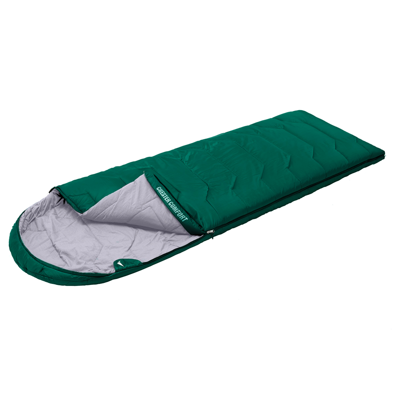Спальный мешок Trek Planet Chester Comfort зеленый, правый